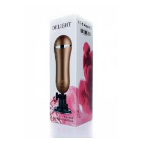 DE LIGHT VAGINA-MASTURBADOR CON VENTOSA Y VIBRACION